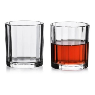 Szklanki do wody napojów zestaw 4 szt 310 ml Elise Stripes