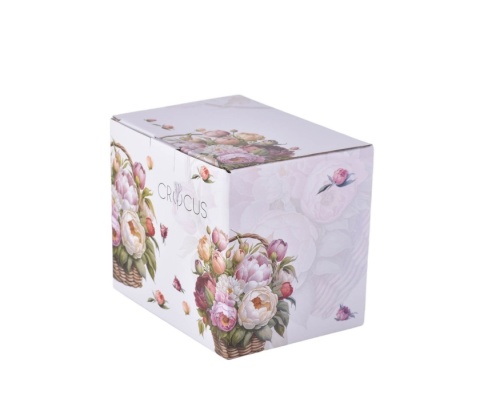 Dzbanek na podgrzewaczu imbryk piwonie crocus porcelana