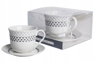 Filiżanka jumbo Livello do herbaty porcelana nowoczesna