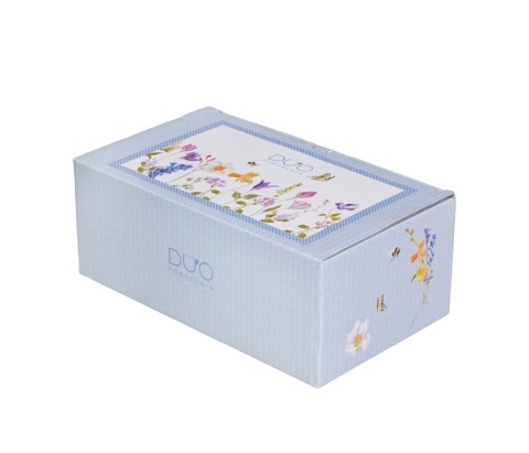 Filiżanka jumbo ze spodkiem zestaw śniadaniowy may kwiaty