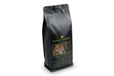 Kawa Brazylia Cerrado ziarnista 1 kg świeżo palona Kawonament