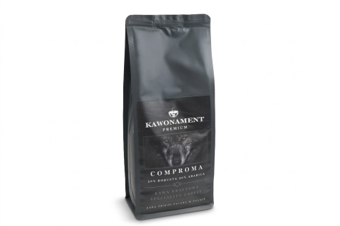 Kawa Comproma ziarnista 1 kg świeżo palona Kawonament