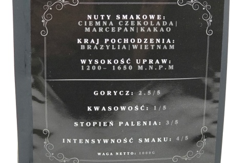 Kawa Comproma ziarnista 1 kg świeżo palona Kawonament