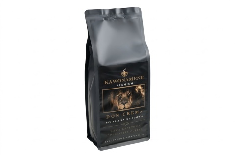 Kawa Don Crema ziarnista 1 kg świeżo palona Kawonament