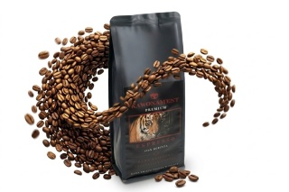 Kawa Espresso ziarnista 1kg świeżo palona Kawonament Robusta