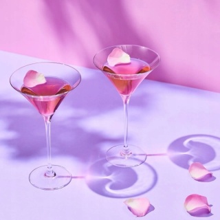 Kieliszek do martini koktajli Divine Krosno zestaw 6 szt