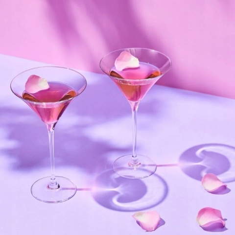 Kieliszek do martini koktajli Divine Krosno zestaw 6 szt