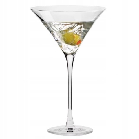 Kieliszek do martini koktajli Divine Krosno zestaw 6 szt