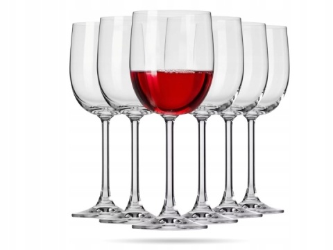 Kieliszki do wina Gema Krosno zestaw 6szt 340ml uniwersalne