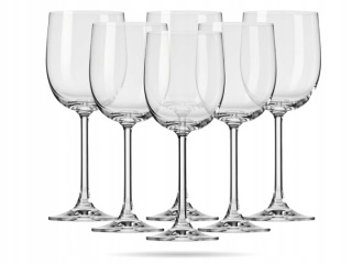 Kieliszki do wina Gema Krosno zestaw 6szt 340ml uniwersalne