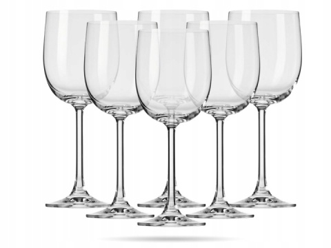 Kieliszki do wina Gema Krosno zestaw 6szt 340ml uniwersalne