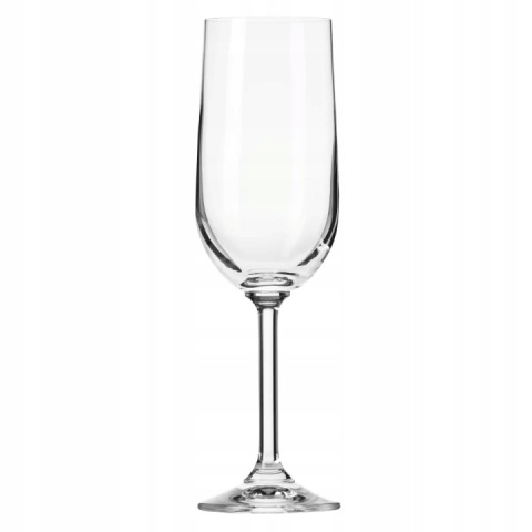 Kieliszki do szampana Gema Krosno komplet 6 szt 210 ml