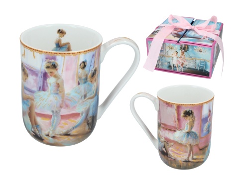 Kubek Lozano Carmani do herbaty Małe baletnice na prezent