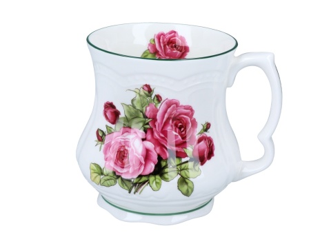 Kubek porcelana babuni do herbaty róże carmani na prezent