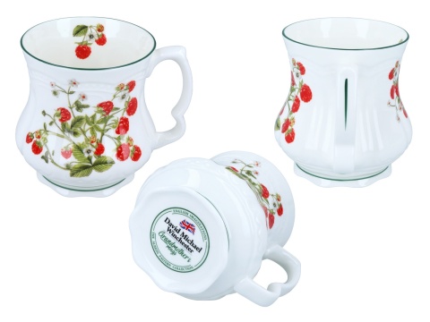 Kubek babuni maliny do herbaty carmani urodziny porcelana