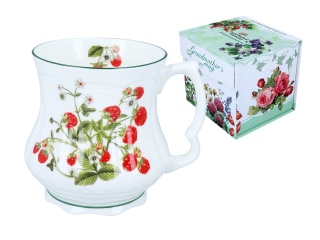 Kubek babuni maliny do herbaty carmani urodziny porcelana