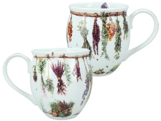 Kubek beczułka do herbaty kawy na prezent zioła carmani