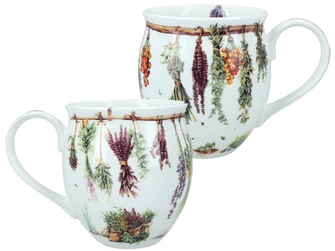 Kubek beczułka do herbaty kawy na prezent zioła carmani