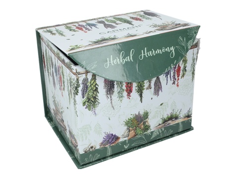 Kubek beczułka do herbaty kawy na prezent zioła carmani