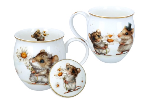 Kubek z zaparzaczem beczułka na urodziny carmani myszka