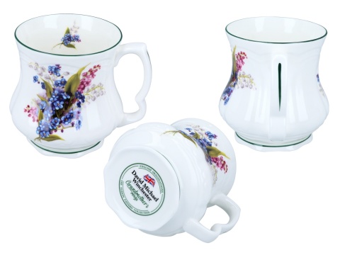 Kubek do kawy carmani babuni kwiaty polne prezent porcelana