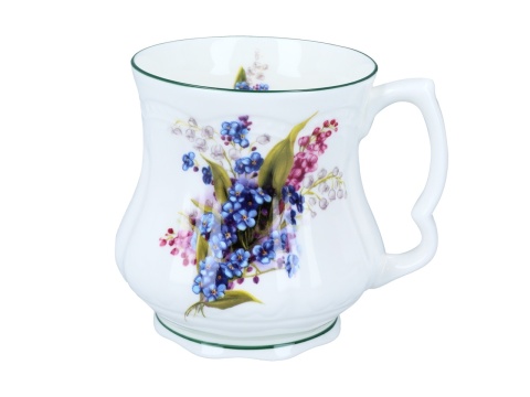 Kubek do kawy carmani babuni kwiaty polne prezent porcelana