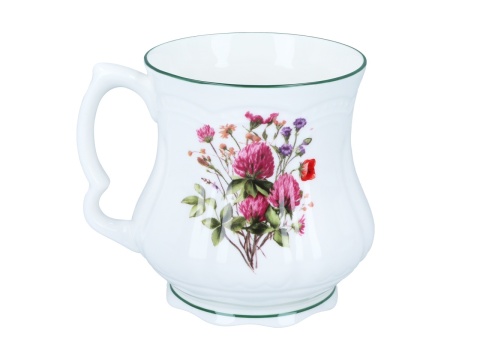 Kubek carmani babuni do herbaty koniczyna urodziny porcelana