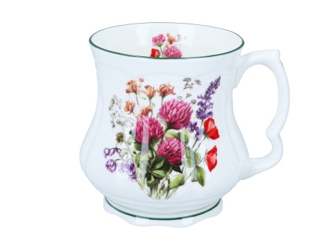 Kubek carmani babuni do herbaty koniczyna urodziny porcelana