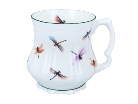 Kubek ważki babuni carmani porcelana do kawy na urodziny