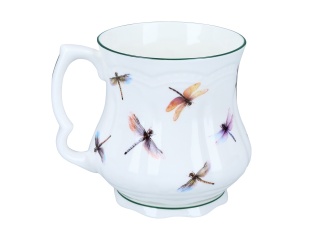 Kubek ważki babuni carmani porcelana do kawy na urodziny