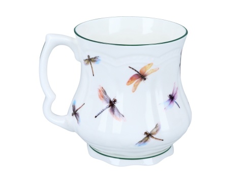 Kubek ważki babuni carmani porcelana do kawy na urodziny