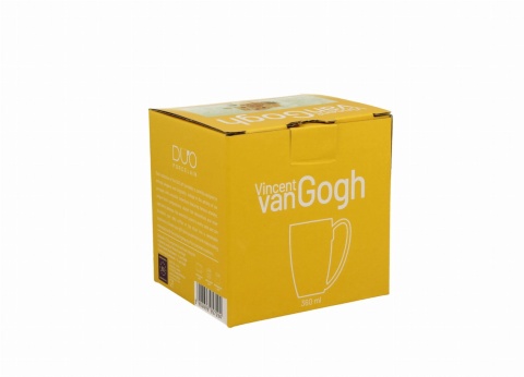 Kubek porcelana do herbaty Słoneczniki Gogh na prezent