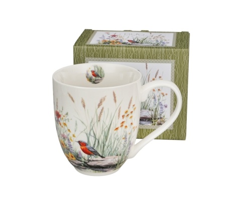 Kubek kubas xxl jumbo na urodziny july ptaki porcelana