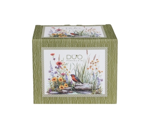 Kubek kubas xxl jumbo na urodziny july ptaki porcelana