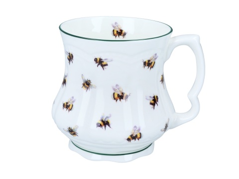 Kubek carmani porcelana babuni do kawy pszczoły na prezent