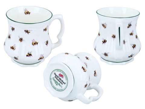 Kubek carmani porcelana babuni do kawy pszczoły na prezent