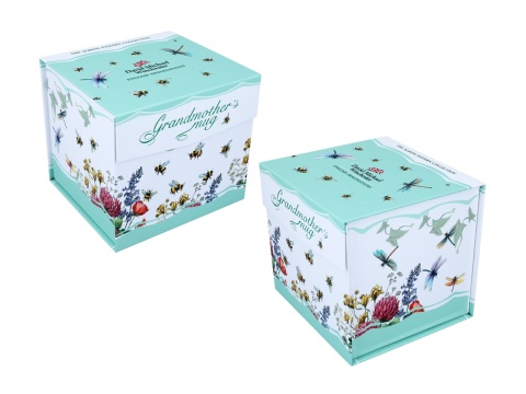 Kubek carmani porcelana babuni do kawy pszczoły na prezent