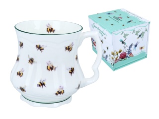 Kubek carmani porcelana babuni do kawy pszczoły na prezent