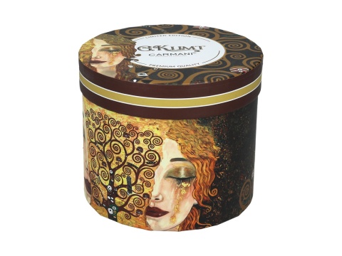 Kubek porcelana do herbaty camio Klimt Carmani złote łzy