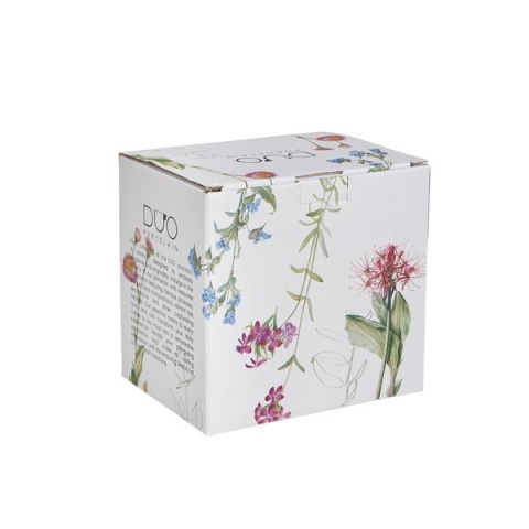 Kubek szklany z podwójną ścianką do herbaty barwy natury