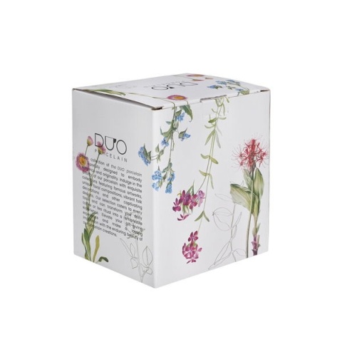 Kubek szklany z podwójną ścianką zaparzacz barwy natury