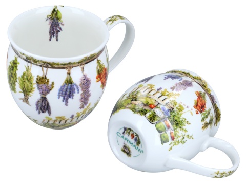 Kubek z filtrem sitko beczułka na urodziny carmani zioła