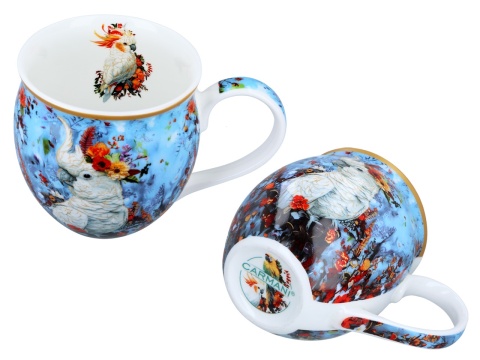 Kubek z sitkiem filtr beczułka na urodziny carmani papuga