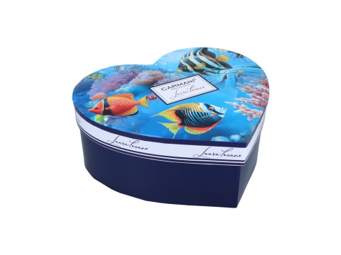 Kubki na prezent w sercu Lozano Carmani zestaw 2szt ryby