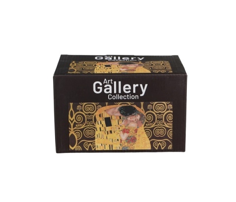 Kubki na prezent porcelana zestaw 2 szt kubek Kiss Klimt