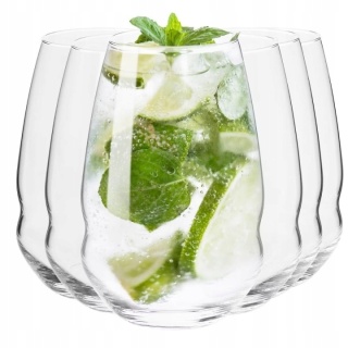 Szklanki Inel Krosno do wody soku napojów wysokie 6 szt