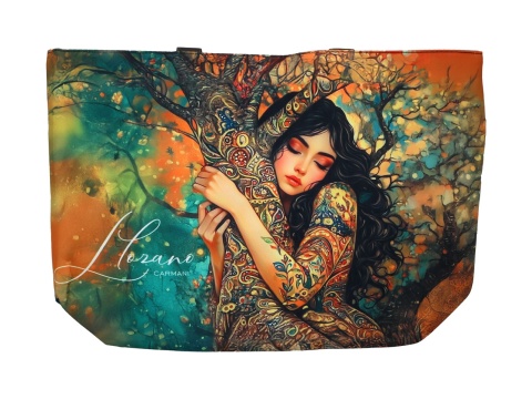 Torba na ramię sklepowa duża Carmani Lozano na zakupy