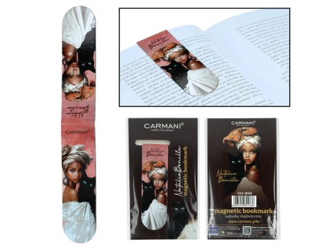 Zakładka do książki magnetyczna Carmani Bonilla kot Nela