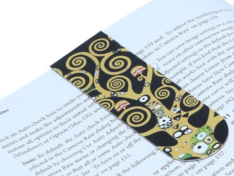 Zakładka do książki magnetyczna Klimt Carmani Drzewo życia