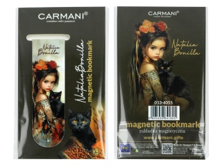 Zakładka do książki magnetyczna Carmani Bonilla kot Luna